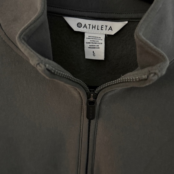 Athleta Forever Fleece 1/2 Zip High Hip Sweatshirt - Picture 11 of 14